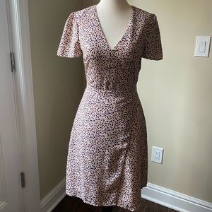 J. Crew Mercantile Floral Wrap Front Dress Size 00
